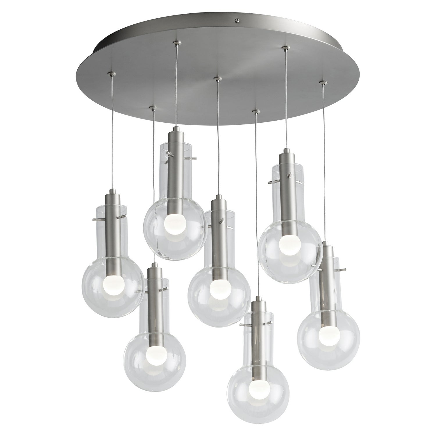 Oxygen - 3-674-24 - LED Pendant - Primo - Satin Nickel