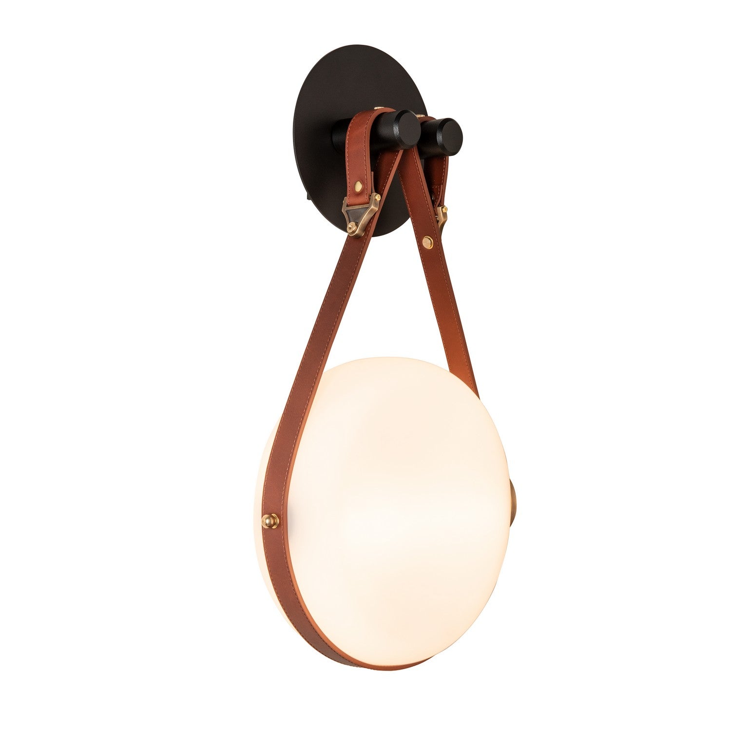 Hubbardton Forge - 201030-LED-10-27-LB-HF-GG0672 - LED Wall Sconce - Derby - Black