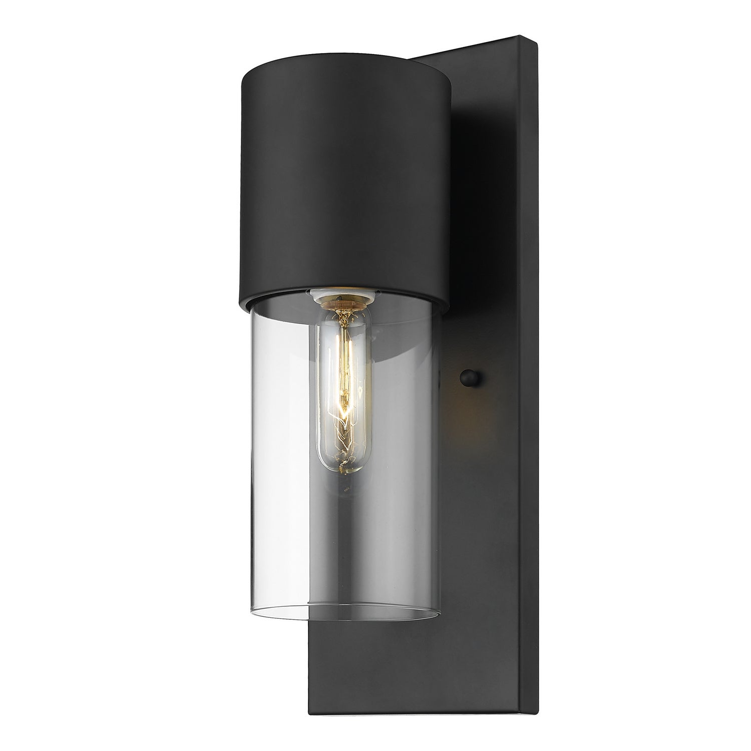 Acclaim Lighting - 1511BK/CL - One Light Wall Sconce - Cooper - Matte Black