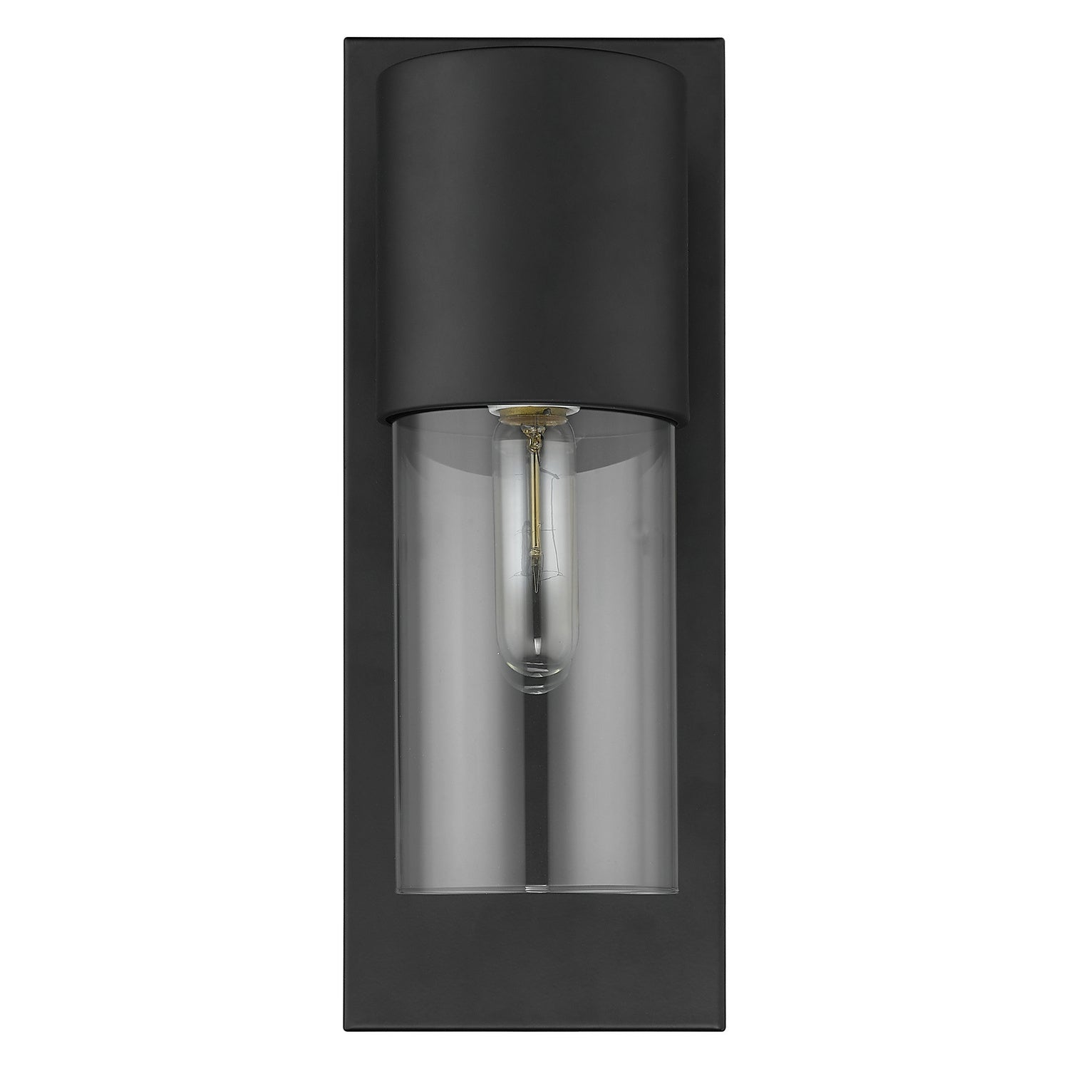 Acclaim Lighting - 1511BK/CL - One Light Wall Sconce - Cooper - Matte Black