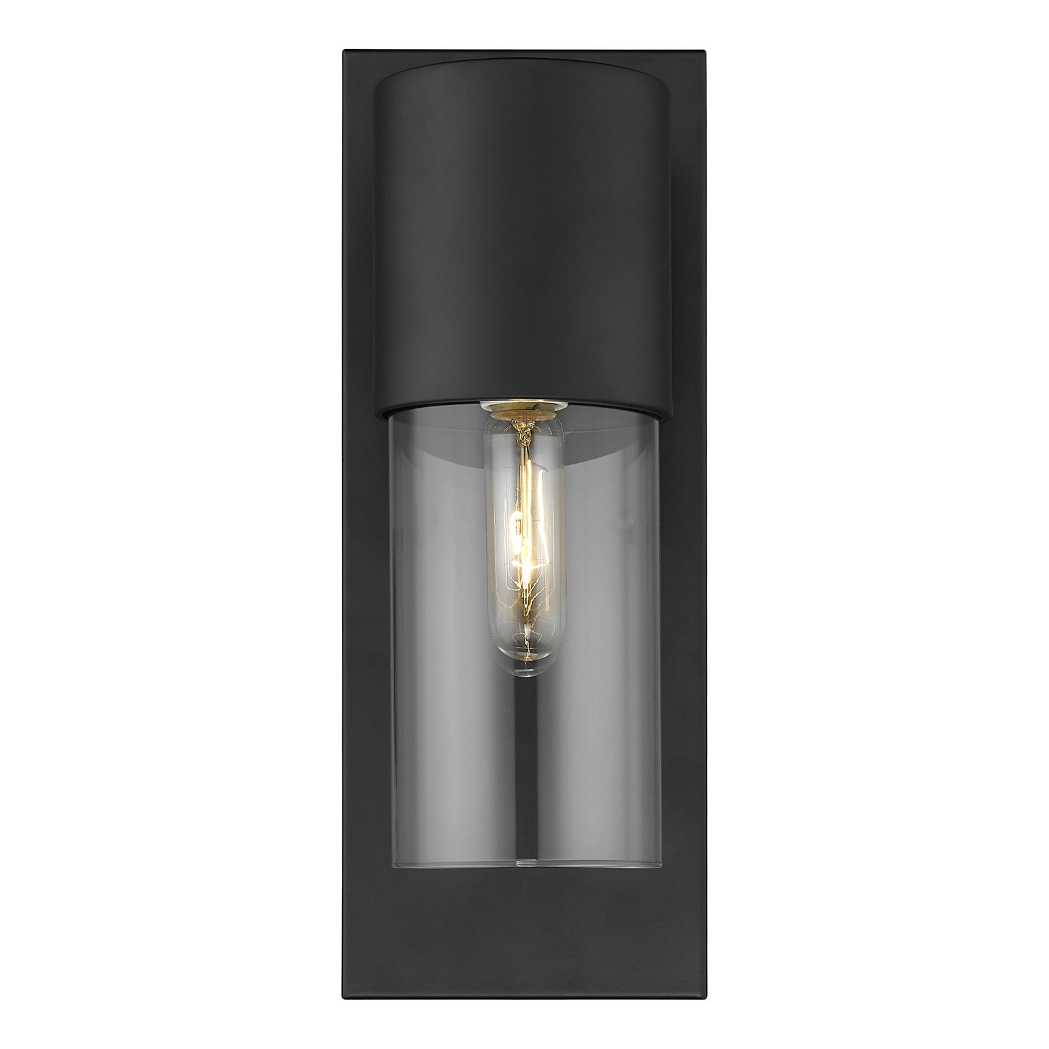 Acclaim Lighting - 1511BK/CL - One Light Wall Sconce - Cooper - Matte Black