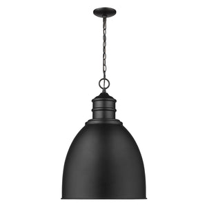 Acclaim Lighting - IN11170BK - One Light Pendant - Colby - Matte Black