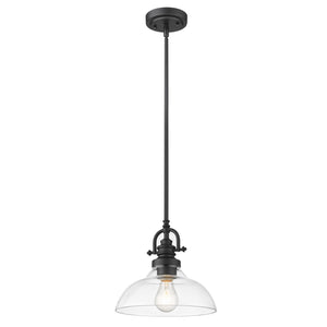 Acclaim Lighting - IN21147BK - One Light Pendant - Virginia - Matte Black