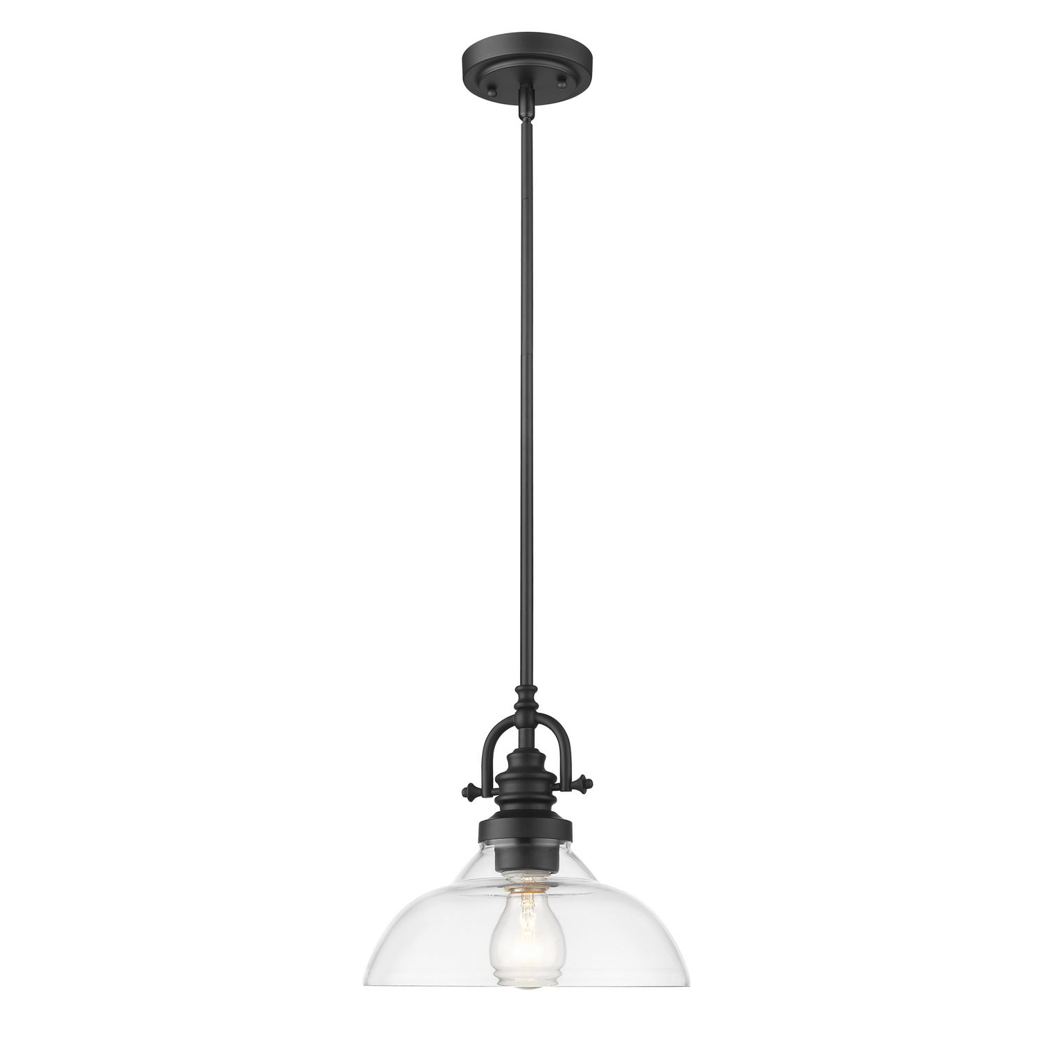 Acclaim Lighting - IN21147BK - One Light Pendant - Virginia - Matte Black