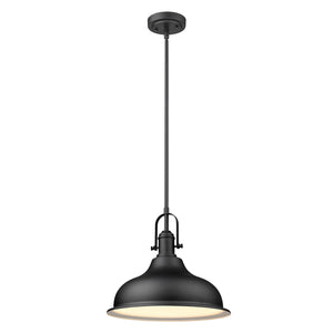 Acclaim Lighting - IN21148BK - One Light Pendant - Virginia - Matte Black