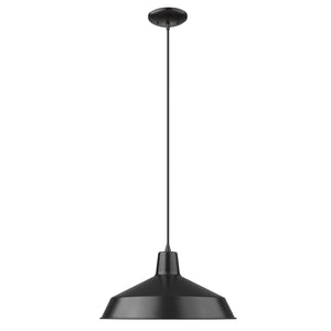 Acclaim Lighting - IN31143BK - One Light Pendant - Alcove - Matte Black