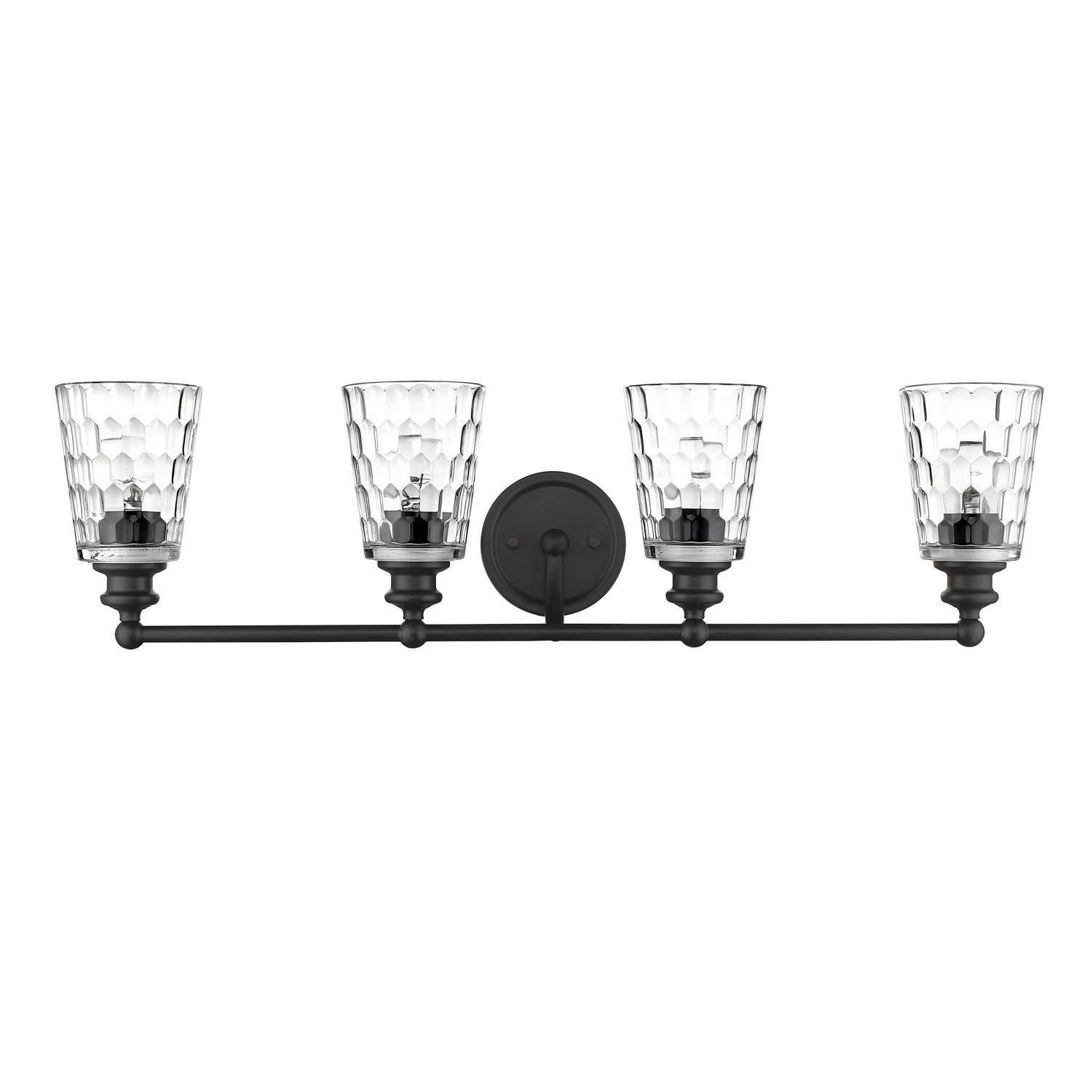 Acclaim Lighting - IN40023BK - Four Light Vanity - Mae - Matte Black