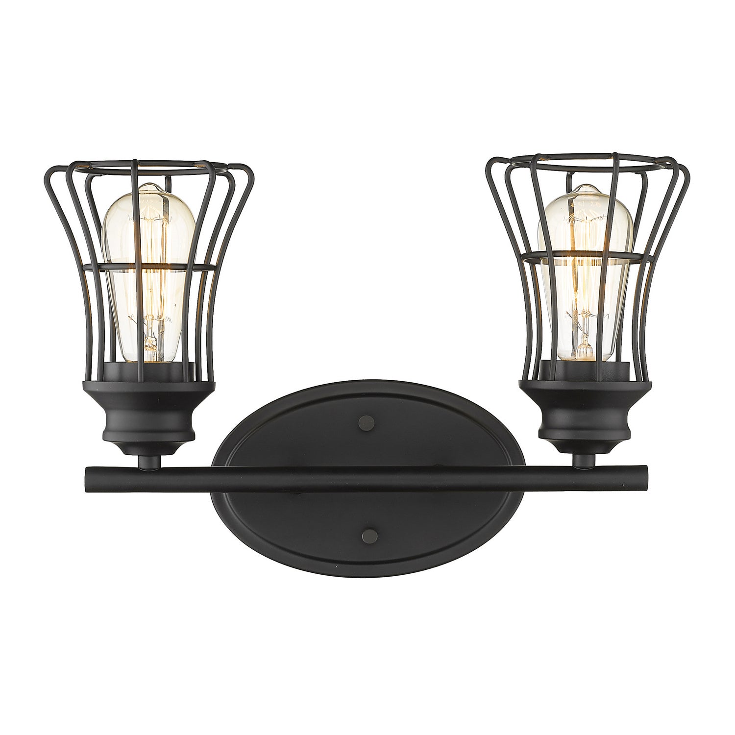 Acclaim Lighting - IN41281BK - Two Light Vanity - Piers - Matte Black