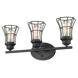 Acclaim Lighting - IN41282BK - Three Light Vanity - Piers - Matte Black