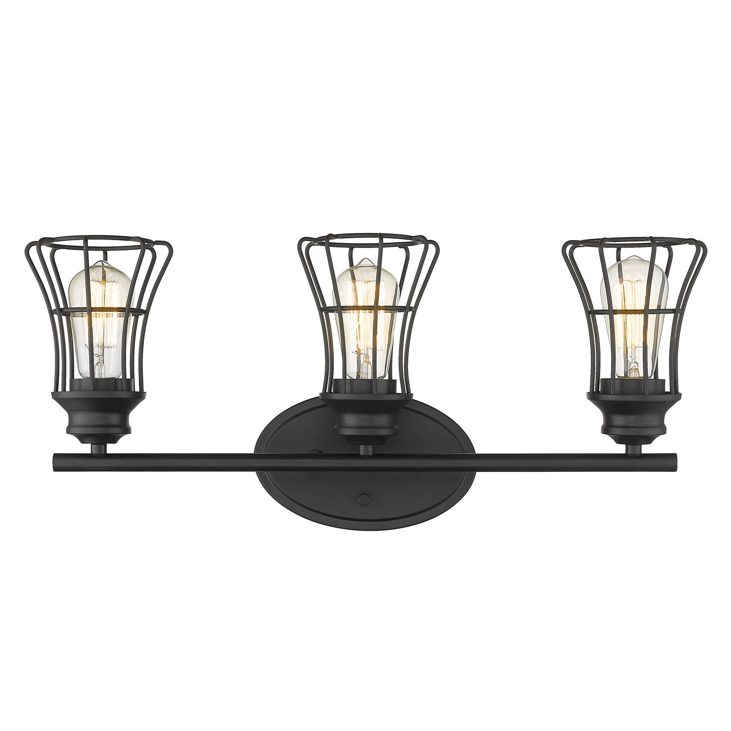 Acclaim Lighting - IN41282BK - Three Light Vanity - Piers - Matte Black