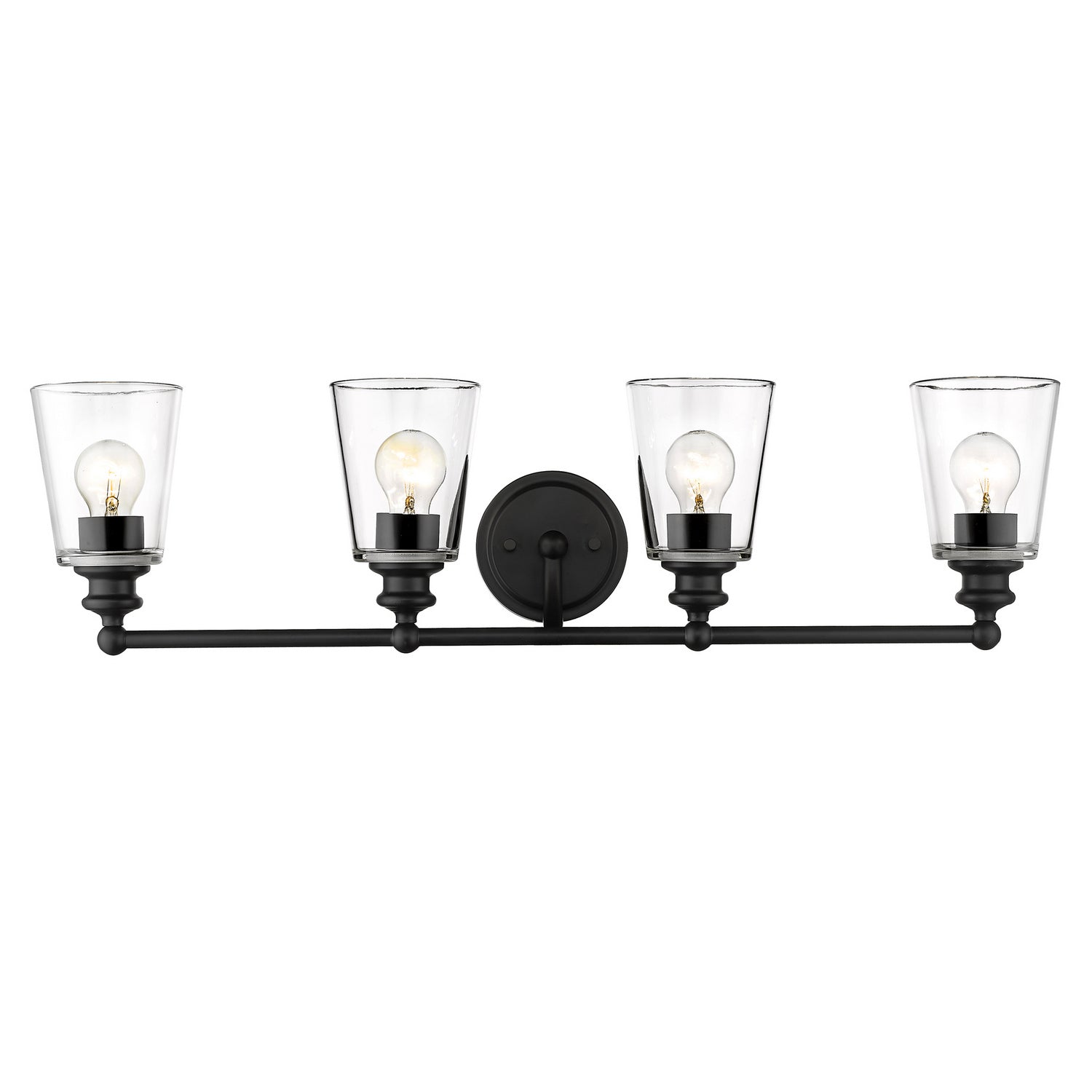 Acclaim Lighting - IN41403BK - Four Light Vanity - Ceil - Matte Black