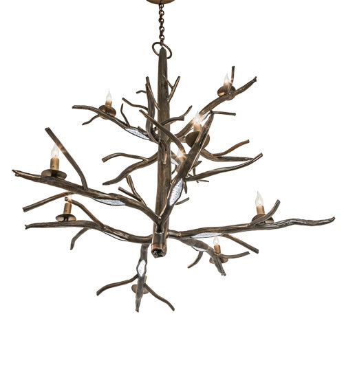 Meyda Tiffany - 223477 - 18 Light Chandelier - Winter Solstice - Antique Copper