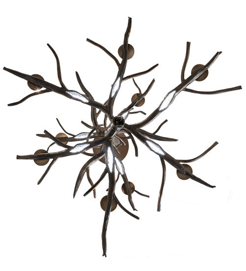 Meyda Tiffany - 223477 - 18 Light Chandelier - Winter Solstice - Antique Copper