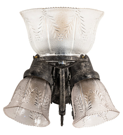 Meyda Tiffany - 240031 - Three Light Wall Sconce - Revival - Antique Pewter