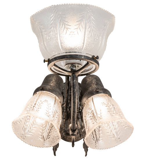 Meyda Tiffany - 240031 - Three Light Wall Sconce - Revival - Antique Pewter