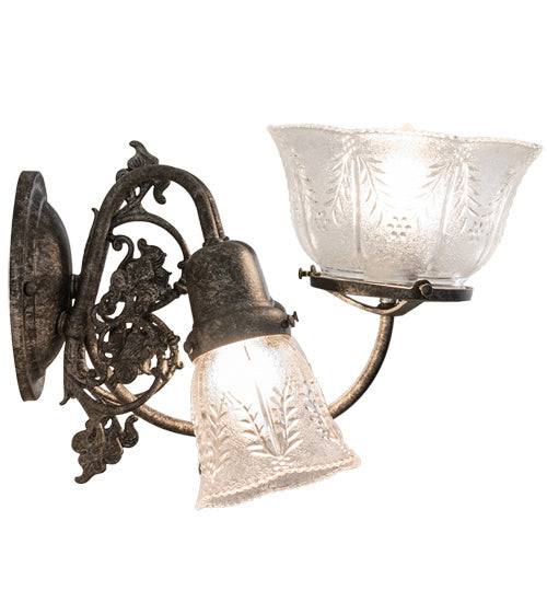 Meyda Tiffany - 240031 - Three Light Wall Sconce - Revival - Antique Pewter