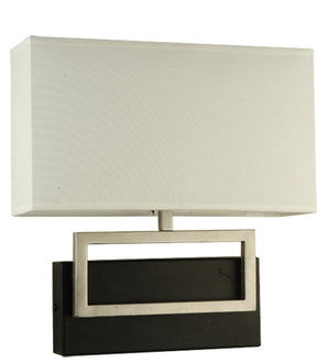 Meyda Tiffany - 243797 - One Light Wall Sconce - Westin - Brushed Stainless Steel