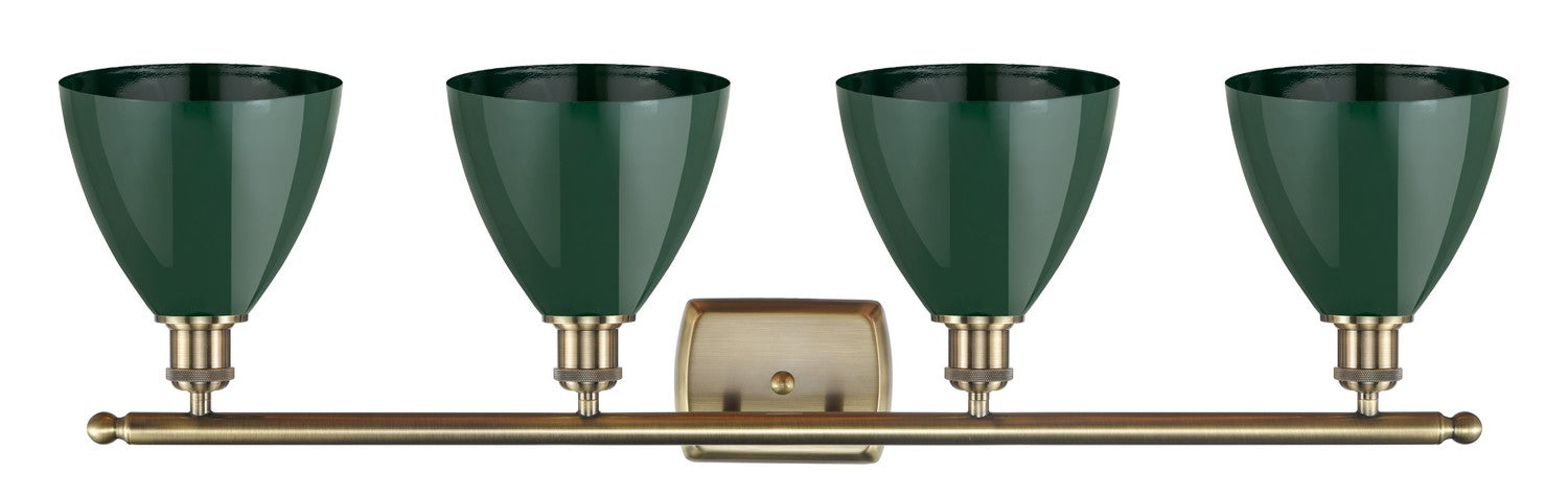 Innovations - 516-4W-AB-MBD-75-GR - Four Light Bath Vanity - Ballston - Antique Brass