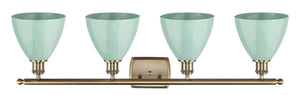 Innovations - 516-4W-AB-MBD-75-SF - Four Light Bath Vanity - Ballston - Antique Brass