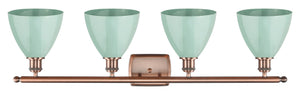 Innovations - 516-4W-AC-MBD-75-SF - Four Light Bath Vanity - Ballston - Antique Copper