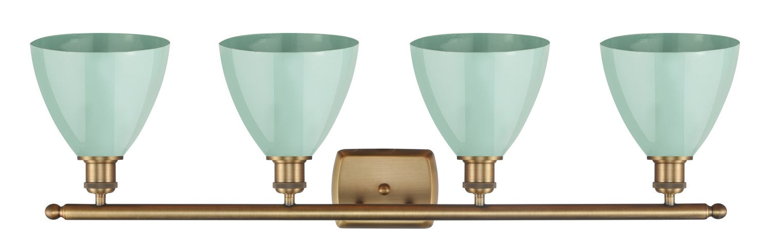 Innovations - 516-4W-BB-MBD-75-SF - Four Light Bath Vanity - Ballston - Brushed Brass