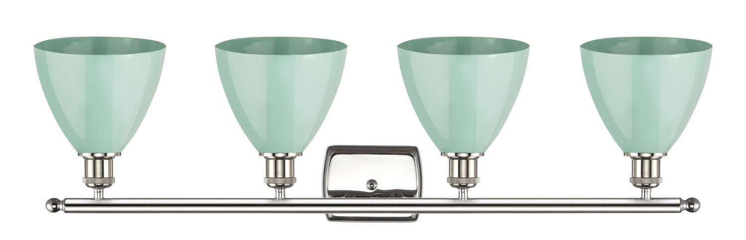 Innovations - 516-4W-PN-MBD-75-SF - Four Light Bath Vanity - Ballston - Polished Nickel