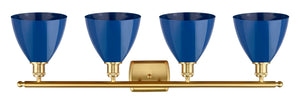 Innovations - 516-4W-SG-MBD-75-BL - Four Light Bath Vanity - Ballston - Satin Gold