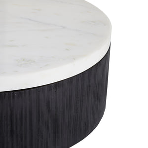 Arteriors - 4871 - Cocktail Table - Gregor - White