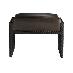 Arteriors - 4892 - Ottoman - Isaiah - Graphite