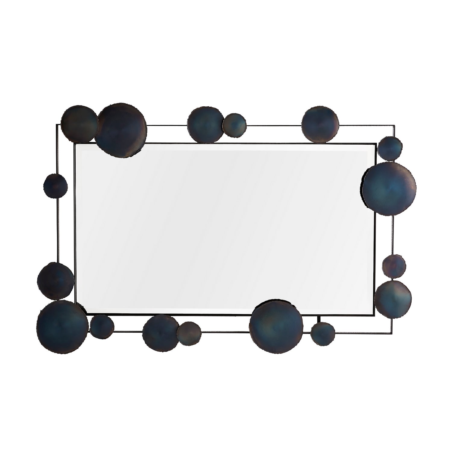 Arteriors - 4924 - Mirror - Kensey - Burnt Iron