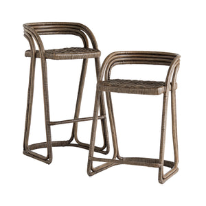 Arteriors - 5633 - Bar Stool - Harrington - Moth Gray