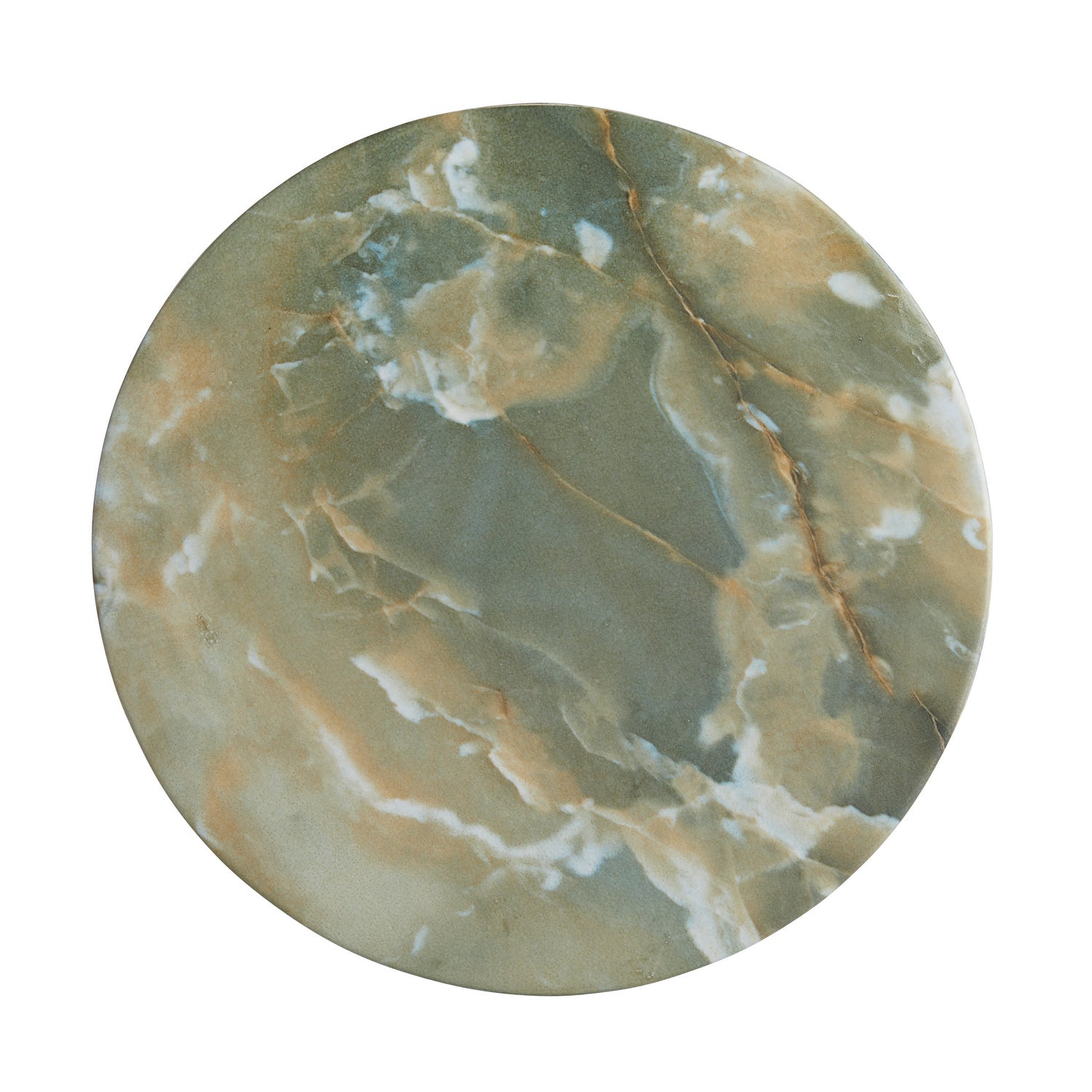 Arteriors - 5640 - Accent Table - Herbie - Jade Faux Marble