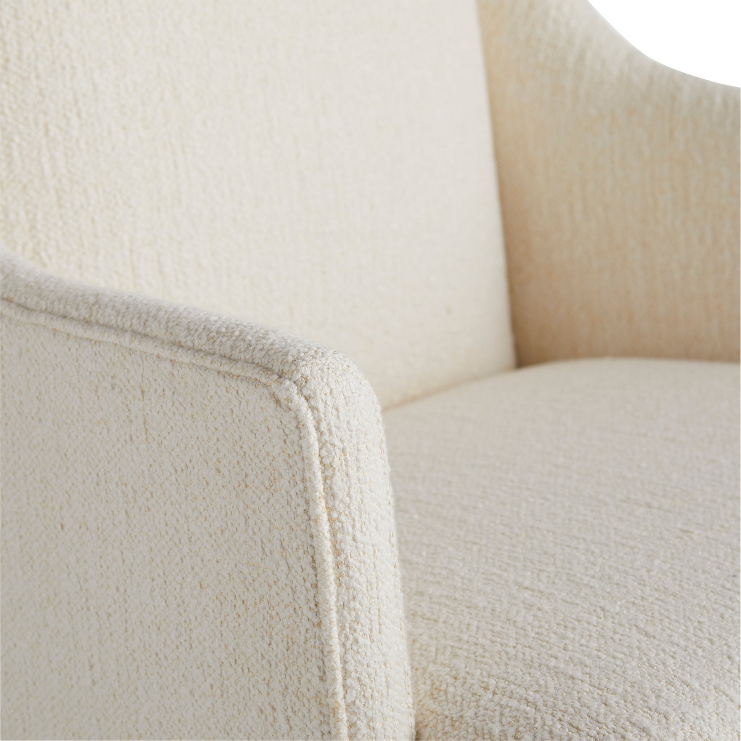 Arteriors - 8155 - Upholstery - Chair - Budelli - Cloud Boucle/Grey Ash