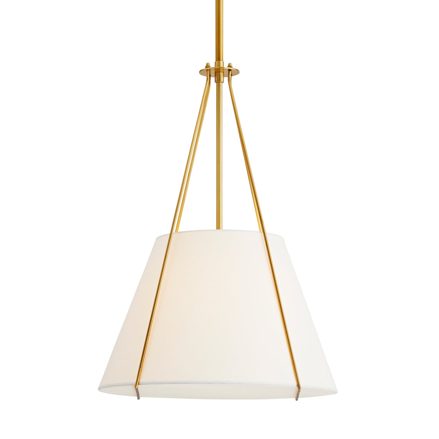 Arteriors - 49693 - One Light Pendant - Heloise - Antique Brass