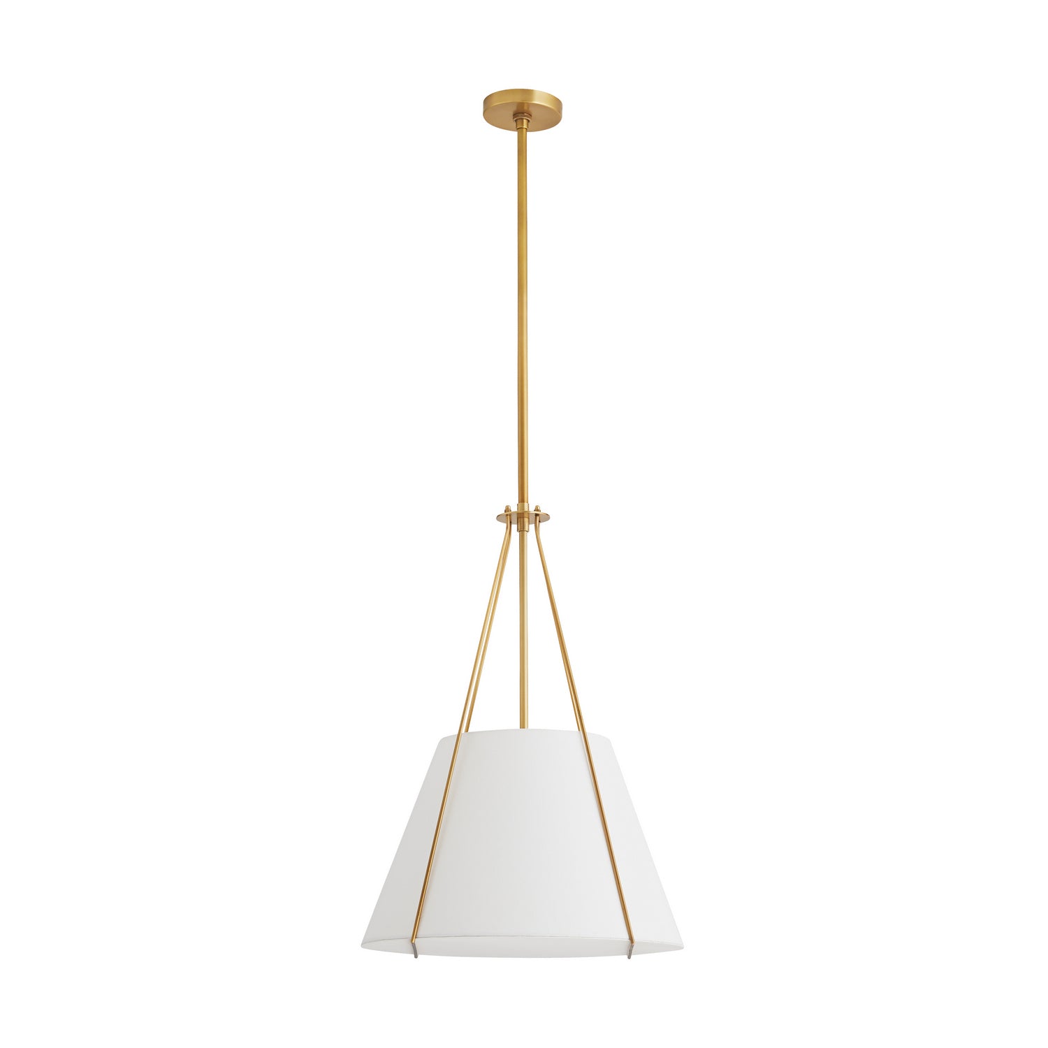 Arteriors - 49693 - One Light Pendant - Heloise - Antique Brass