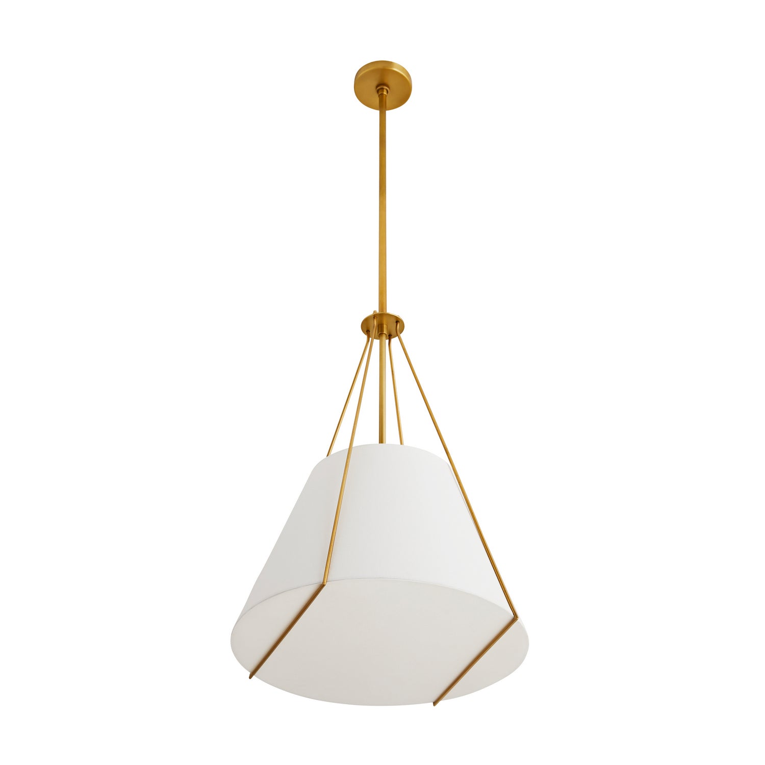 Arteriors - 49693 - One Light Pendant - Heloise - Antique Brass