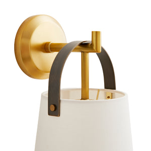 Arteriors - 49717 - One Light Wall Sconce - Ian - Antique Brass