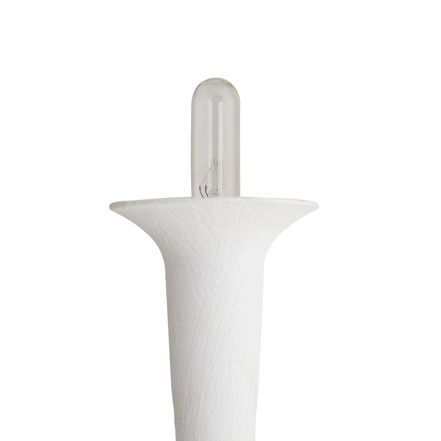 Arteriors - 84062 - Eight Light Chandelier - Isma - White Gesso