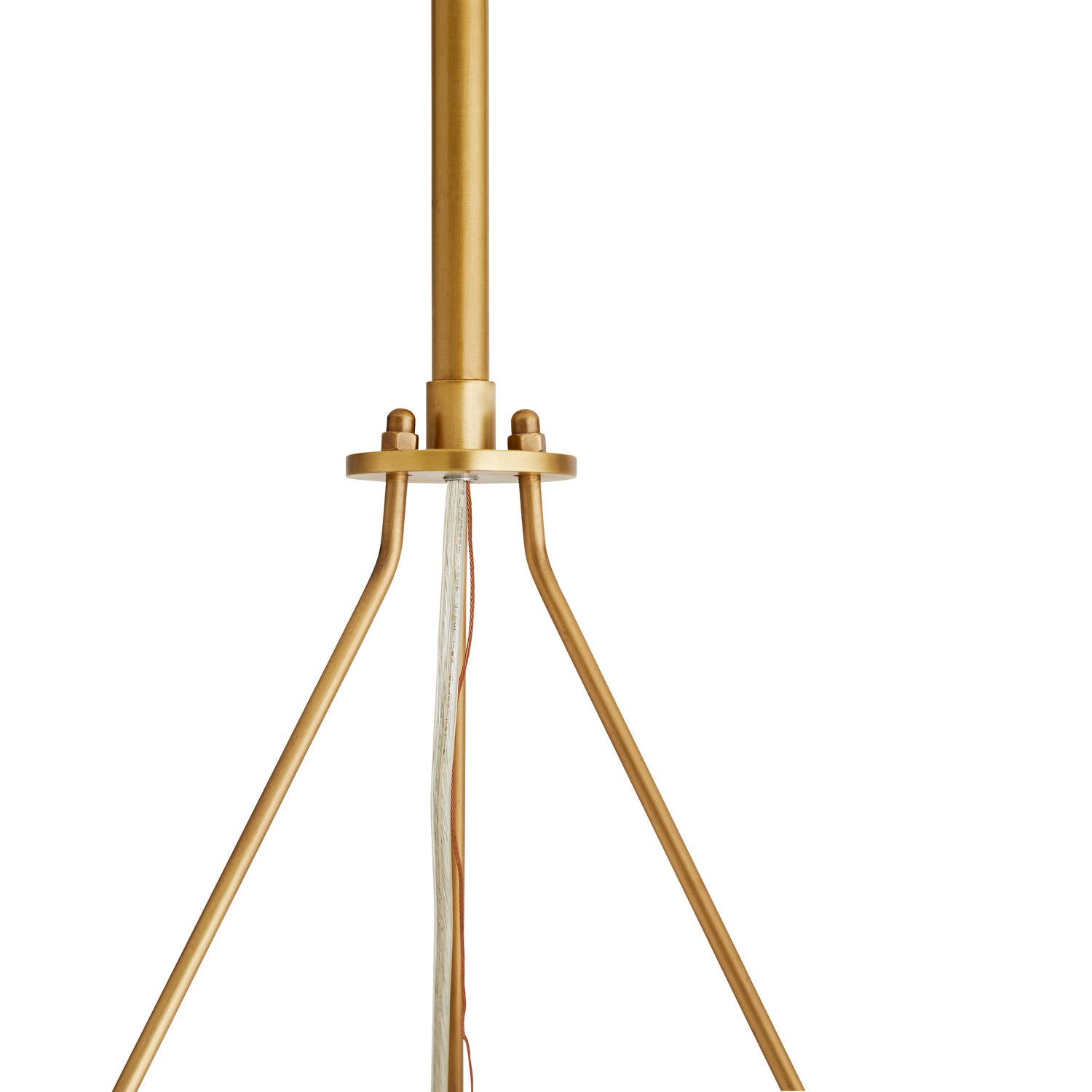 Arteriors - 89447 - 12 Light Chandelier - Troon - Antique Brass