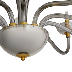 Arteriors - 89479 - Ten Light Chandelier - Gustavo - Smoke