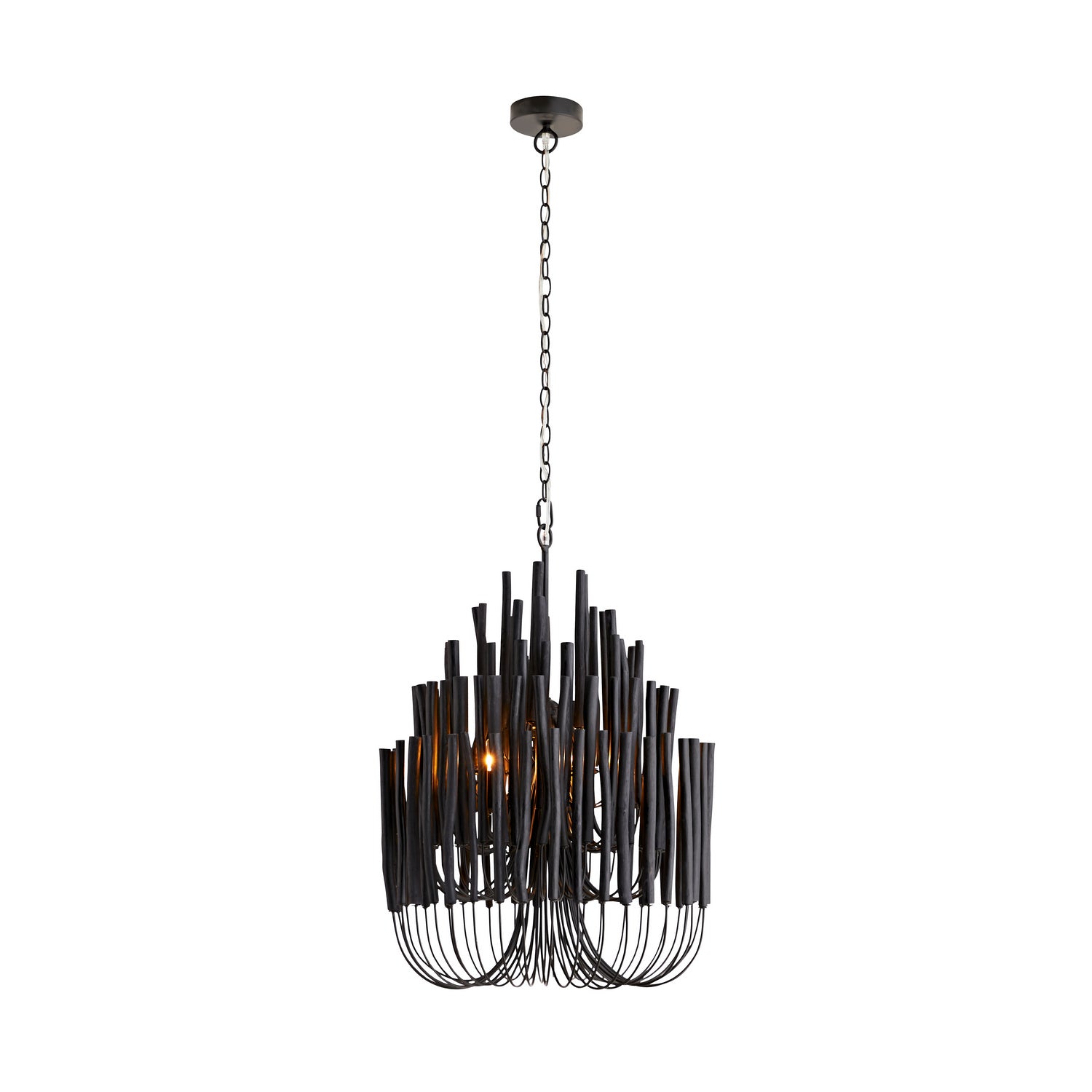 Arteriors - 89483 - Five Light Chandelier - Tilda - Black