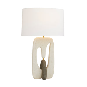 Arteriors - 49744-519 - One Light Lamp - Harleen - White