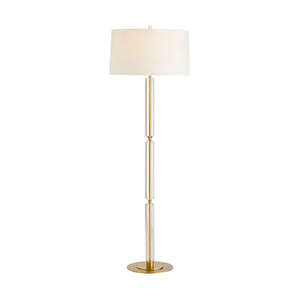 Arteriors - 79818-427 - One Light Floor Lamp - Gio - Clear