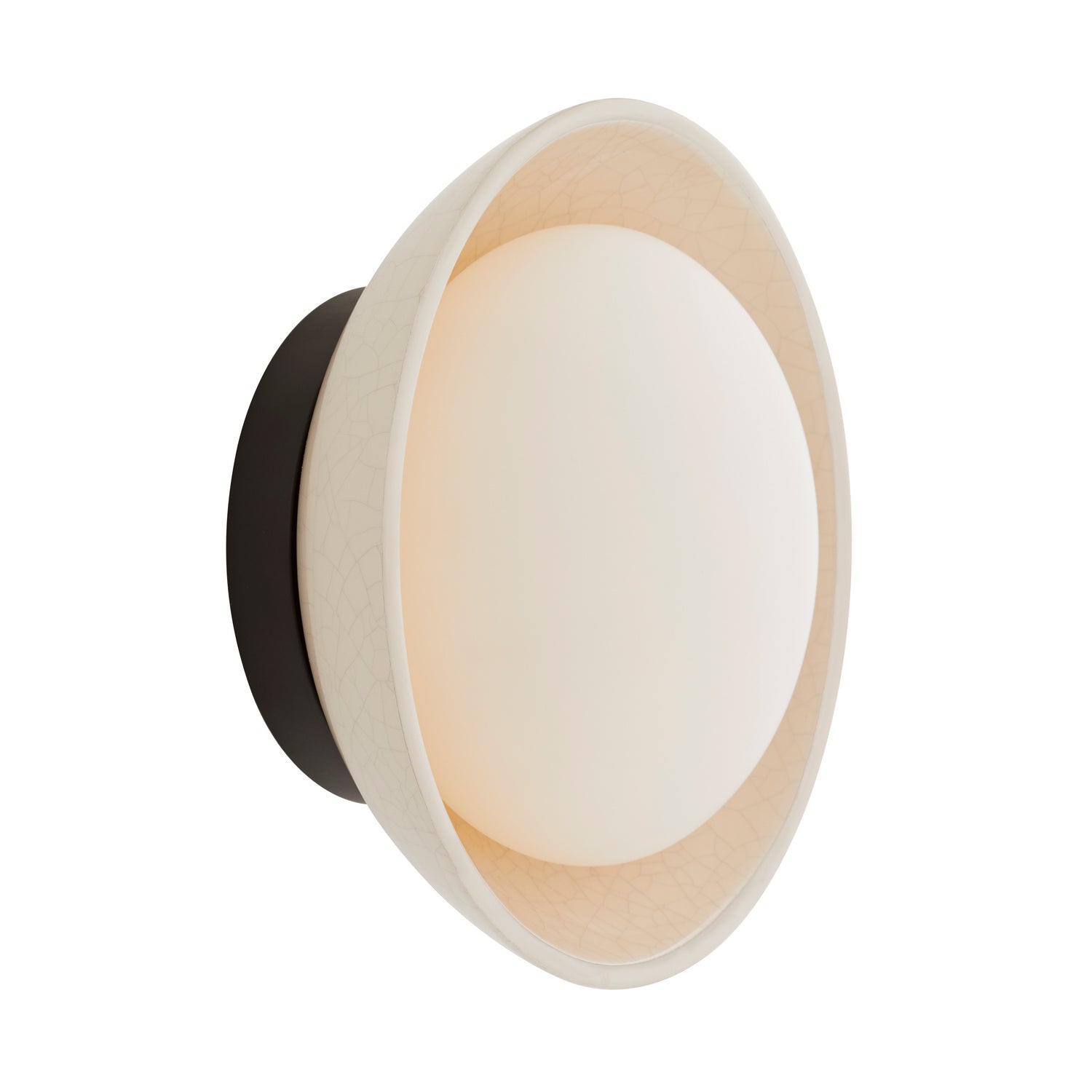 Arteriors - DA49005 - One Light Wall Sconce - Glaze - Ivory Stained Crackle