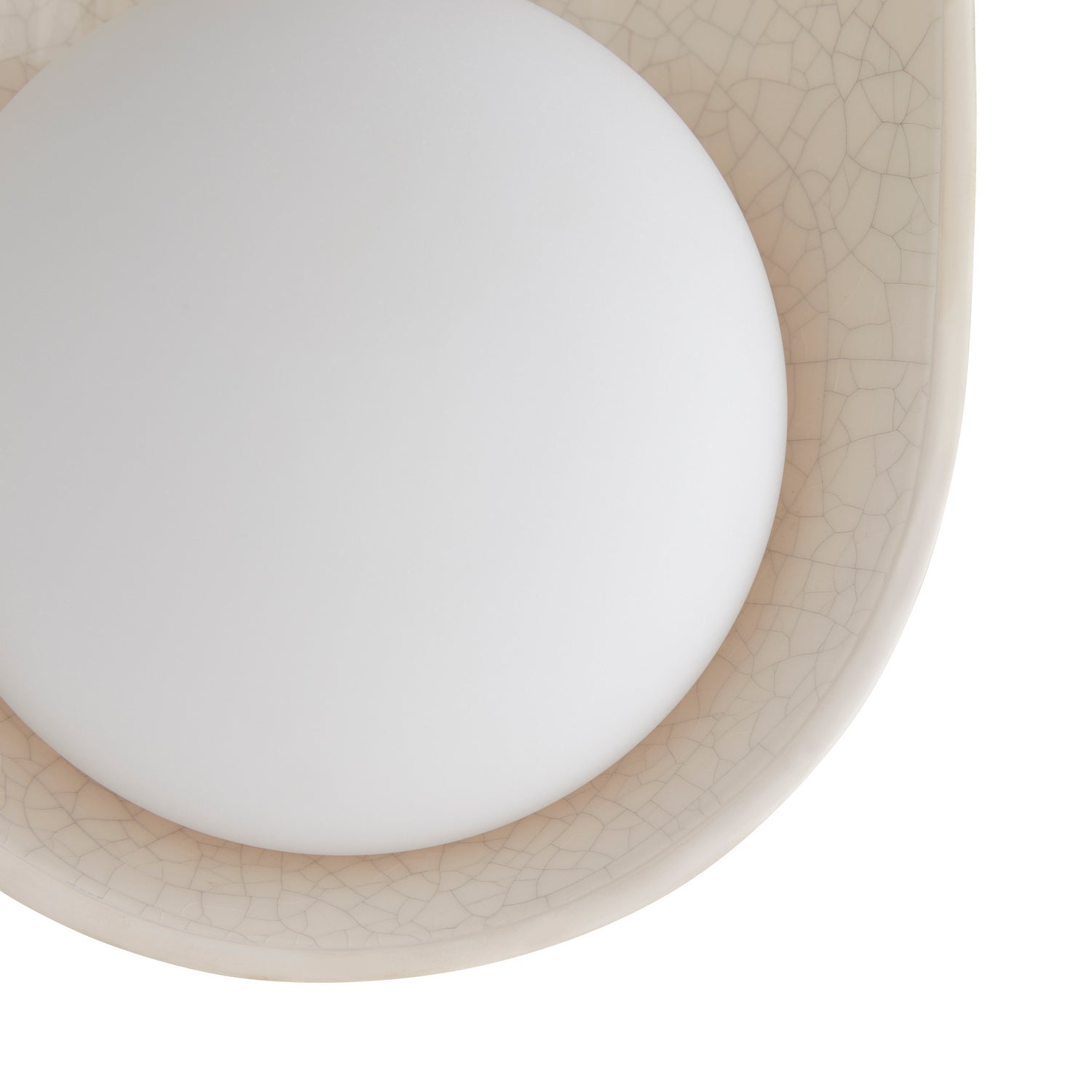 Arteriors - DA49006 - Two Light Wall Sconce - Glaze - Ivory Stained Crackle