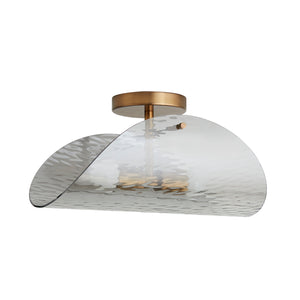 Arteriors - DA49017 - Two Light Flushmount - Bend - Smoke