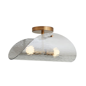 Arteriors - DA49017 - Two Light Flushmount - Bend - Smoke