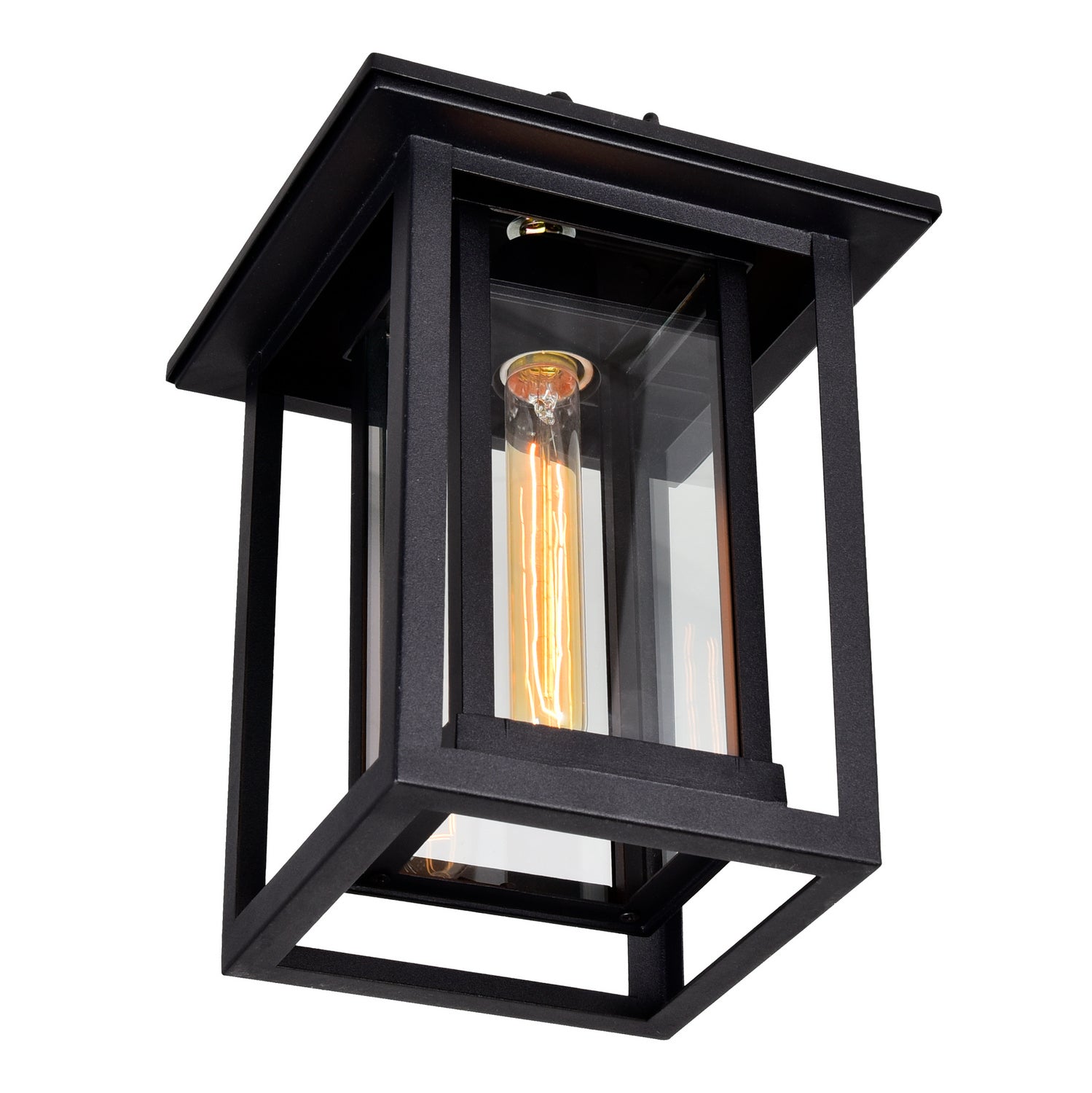 CWI Lighting - 0414P10-1-101 - One Light Outdoor Hanging Pendant - Winfield - Black