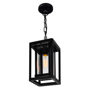 CWI Lighting - 0415P7-1-101 - One Light Outdoor Hanging Pendant - Mulvane - Black