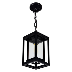 CWI Lighting - 0415P7-1-101 - One Light Outdoor Hanging Pendant - Mulvane - Black